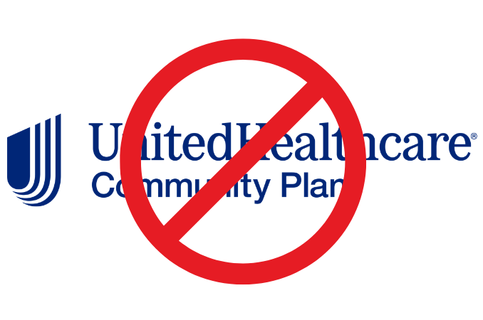 UHC Community Plan is NOT ACCEPTED